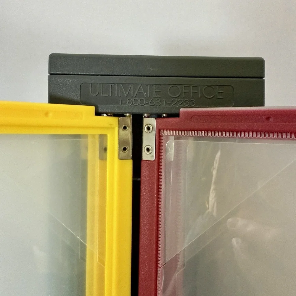 Ultimate Office 10-Pocket Desk Reference Organizer with Easy-Load Pockets